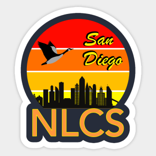 San Diego Goose NLCS Sticker